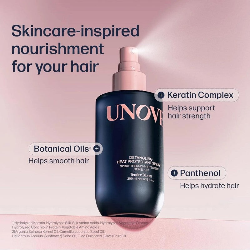 Unove柔诺伊免洗水分安瓶护发喷雾补控油护发素 200ml