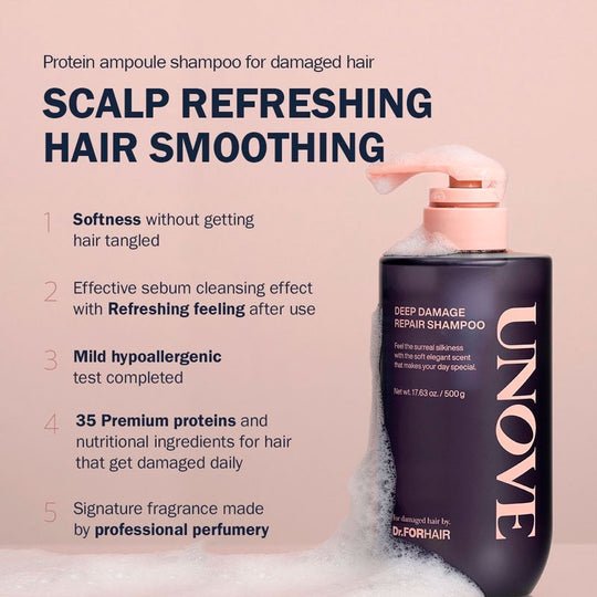 Unove Deep Damage Repair Shampoo 500g