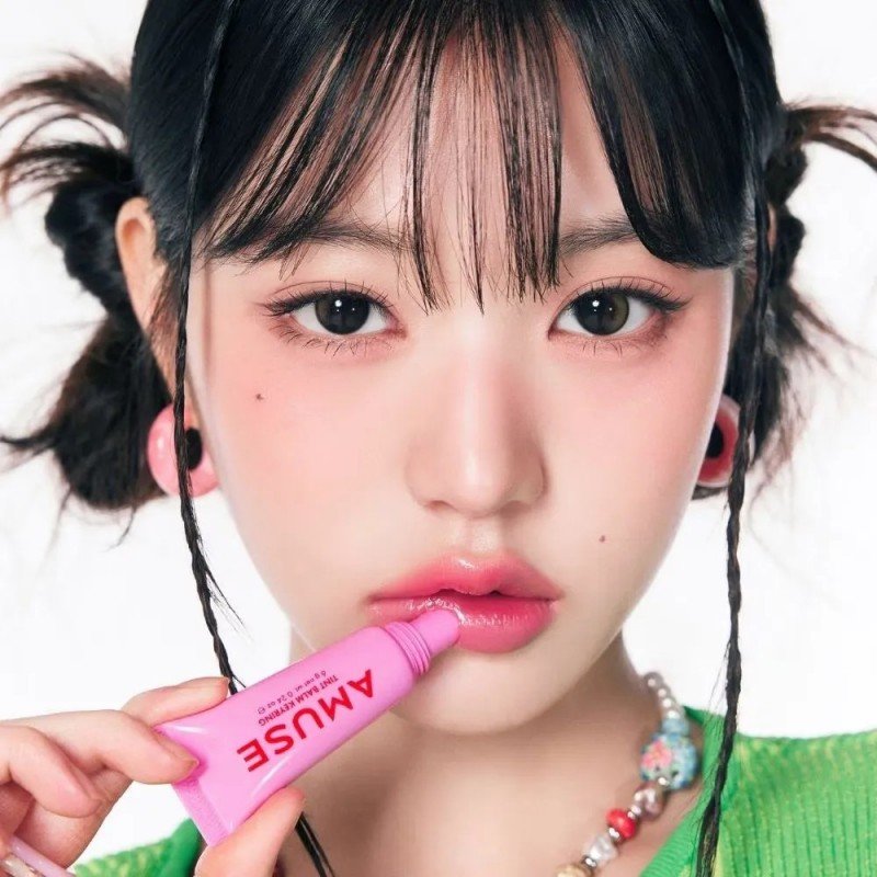Amuse Care Balm Keyring Lip Balm #02 Happy Girl