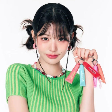 Amuse Care Balm Keyring Lip Balm #02 Happy Girl