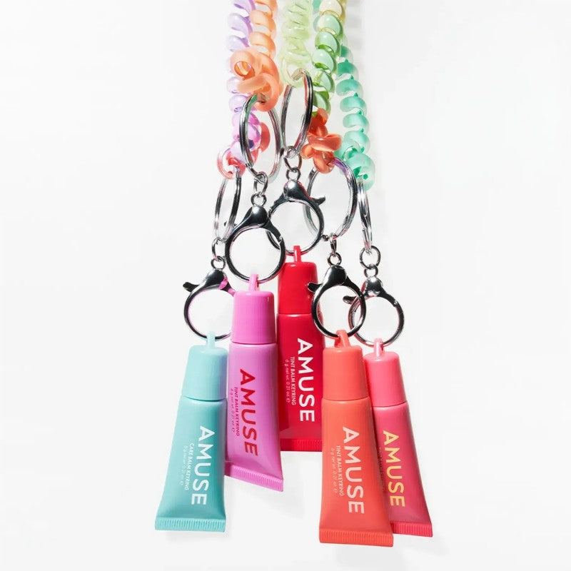 Amuse Tint Lip Balm Keyring #03 Healthy Cherry