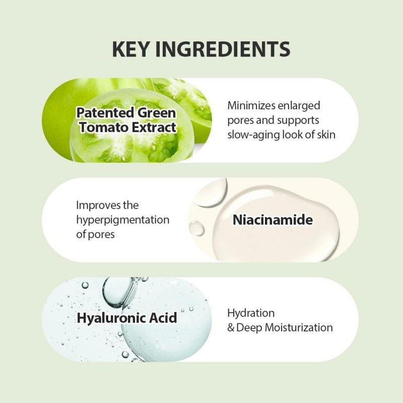 Sungboon Editor Green Tomato Pore Lifting Ampoule 75ml