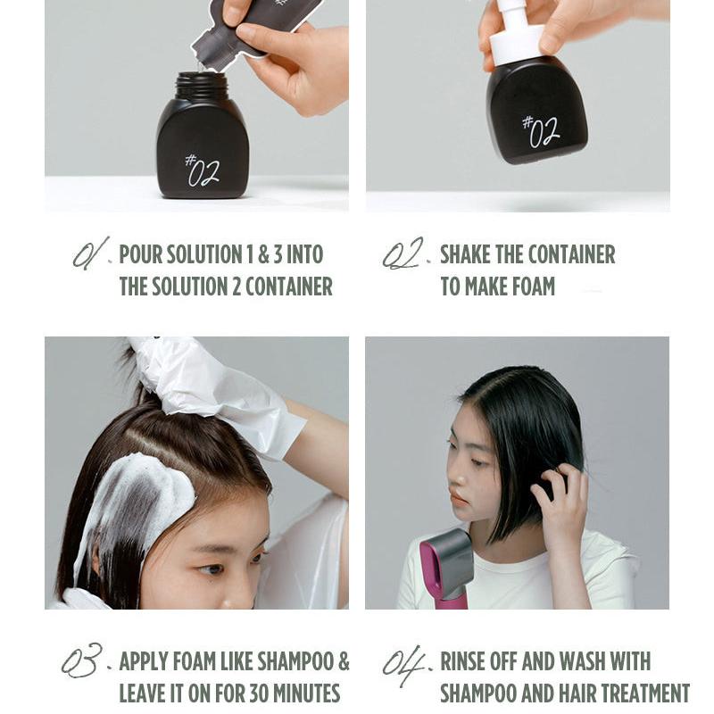 Mise En Scene Hello Bubble Foam Hair Colour #5A Dark Ash
