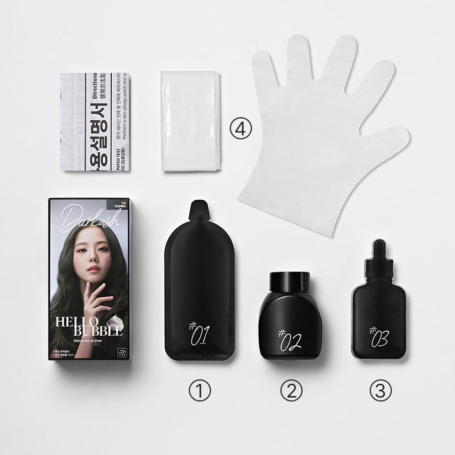 Mise En Scene Hello Bubble Foam Hair Colour #5A Dark Ash