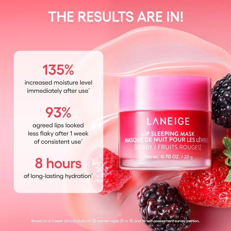 Laneige Lip Sleeping Mask EX Renewal Berry 20g