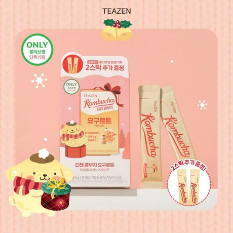 Teazen康普茶固体饮料酸奶味 5g*12包