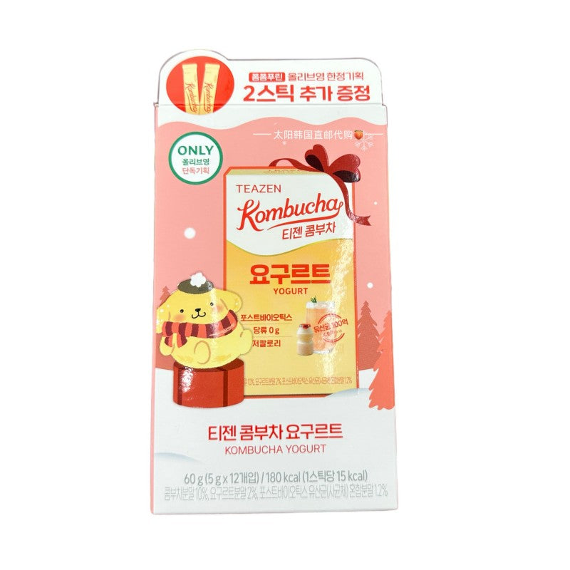 Teazen Kombucha Powder Yogurt Flavored 5g*12