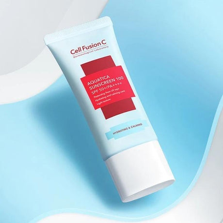 Cell Fusion C秀肤生蓝色冰感防晒霜水润清爽SPF50+ 45ml