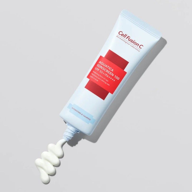 Cell Fusion C秀肤生蓝色冰感防晒霜水润清爽SPF50+ 45ml