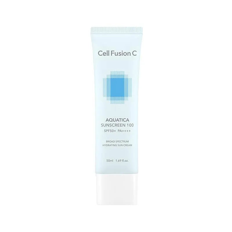 Cell Fusion C秀肤生保湿舒缓防晒霜蓝色SPF50+ 50ml