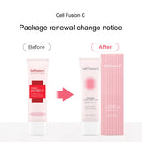 Cell Fusion C秀肤生美白提亮防晒霜粉色 50ml