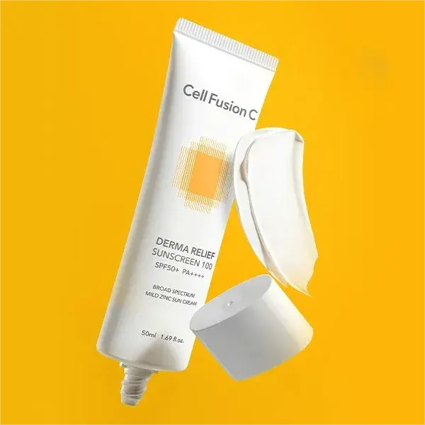 Cell Fusion C Derma Relief Sunscreen 100 SPF50+ 50ml