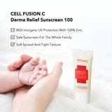 Cell Fusion C Derma Relief Sunscreen 100 SPF50+ 50ml