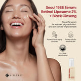 Ksecret Seoul 1988精华液: 视网膜脂质体 2% + 黑参