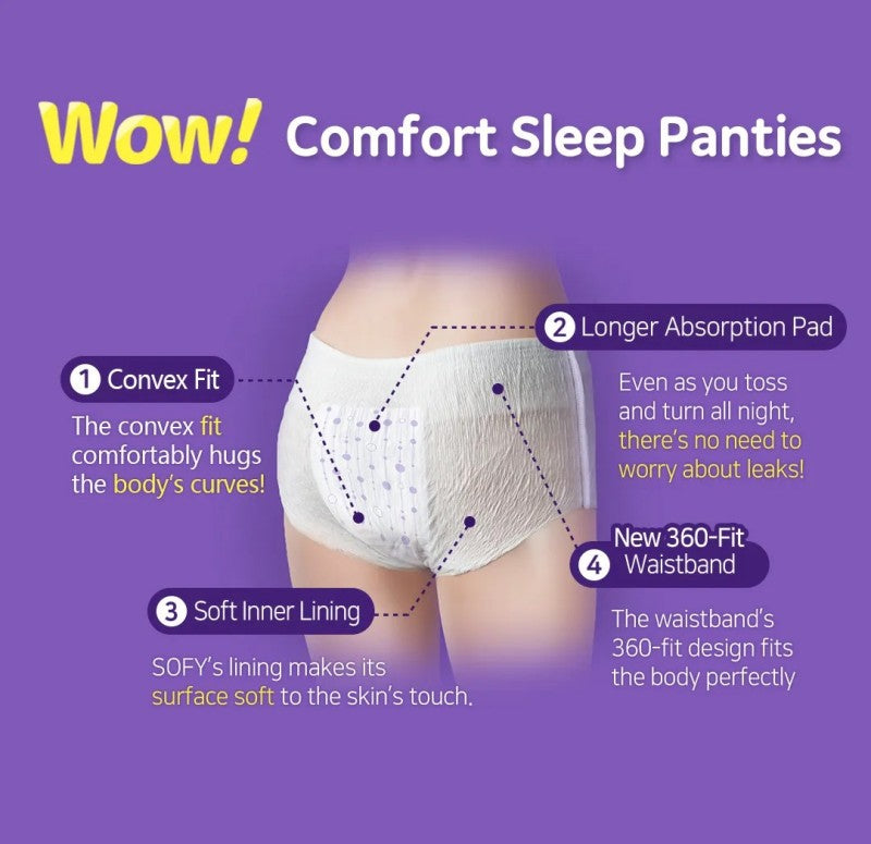 Sofy Comfort Sanitary Sleep Pants M 5pcs