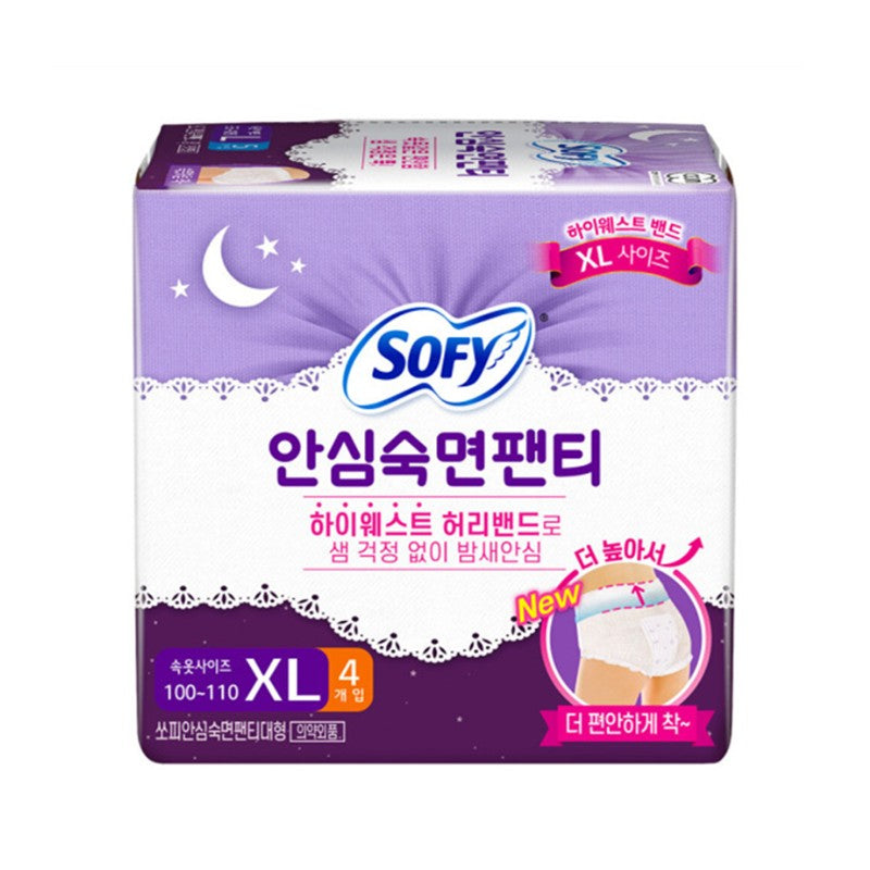 Sofy Comfort Sleep Sanitary Pants XL 4pcs