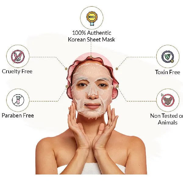 JM Solution Water Luminous S.O.S Ampoule Hyaluronic Mask 10pcs