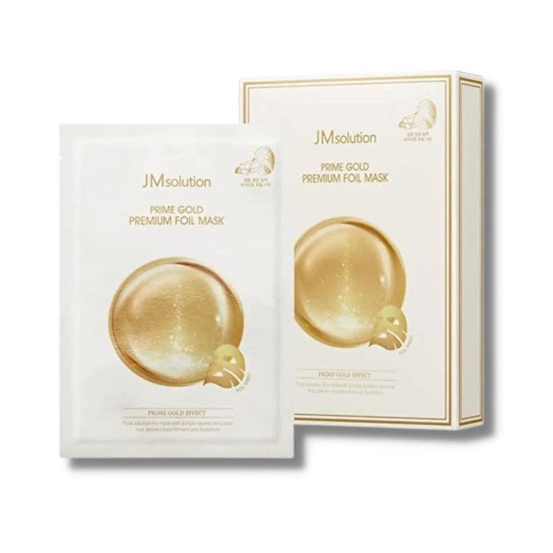 JM Solution黄金赋颜24K金箔面膜保湿提拉 10片