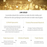 JM Solution黄金赋颜24K金箔面膜保湿提拉 10片