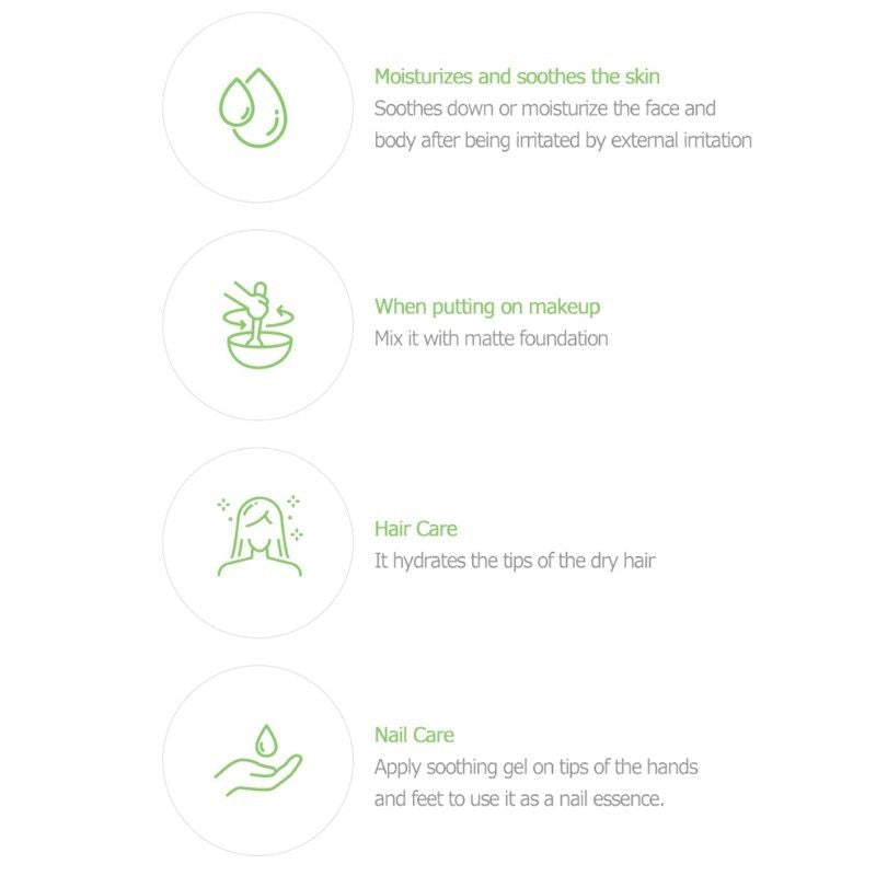 JM Solution Aloe Soothing Gel Cica Plus Calming 300g