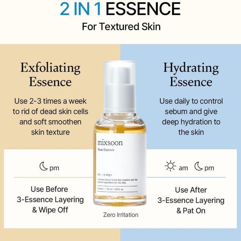 Mixsoon发酵大豆精华液去角质抗氧化保湿 50ml