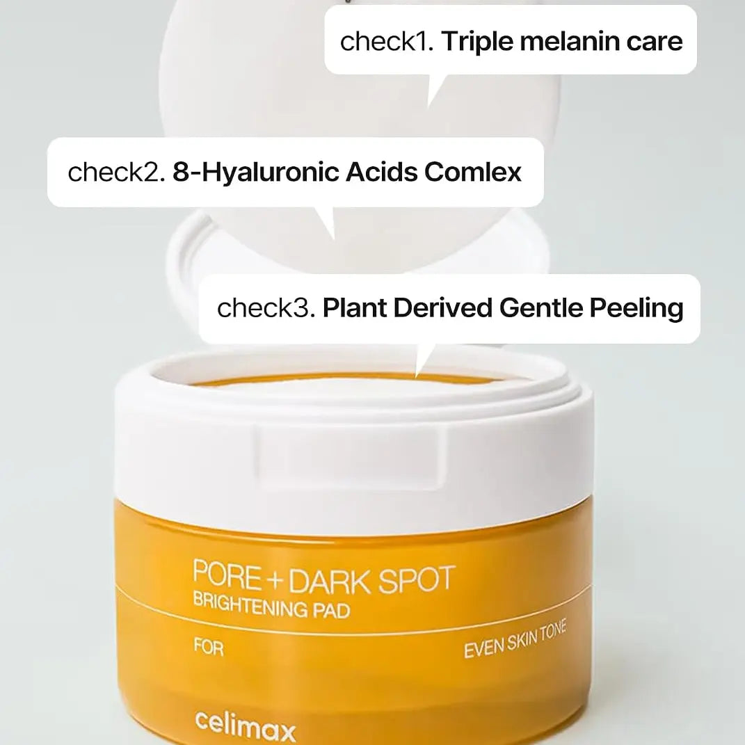 Celimax Pore+Dark Spot Brightening Pad 40pcs