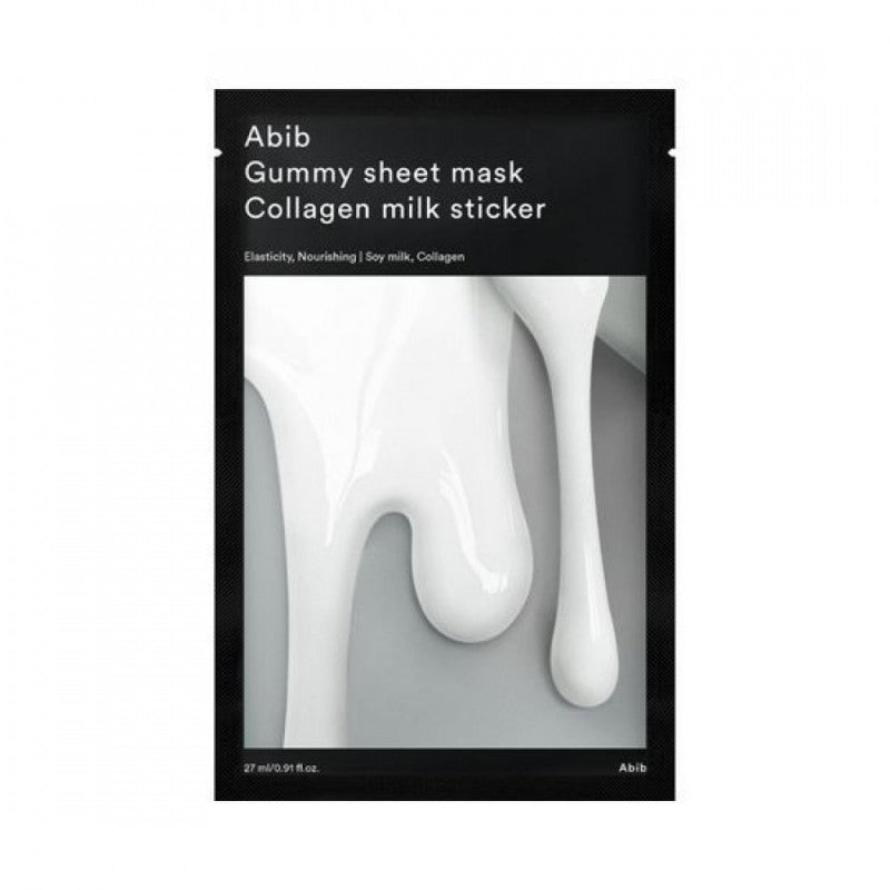 Abib Gummy Sheet Mask Collagen Milk Sticker 1pcs