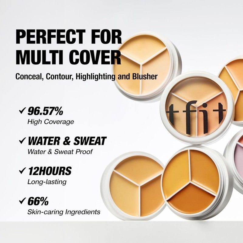Tfit Cover Up Pro Concealer Palette Neutral 10g