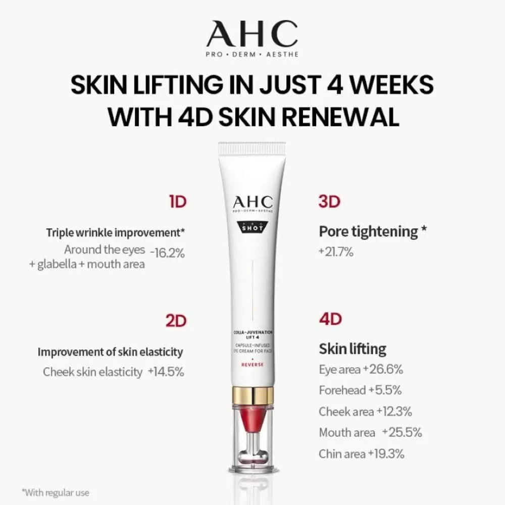 AHC Pro Shot Eye Cream For Face 30ml + Serum 10ml