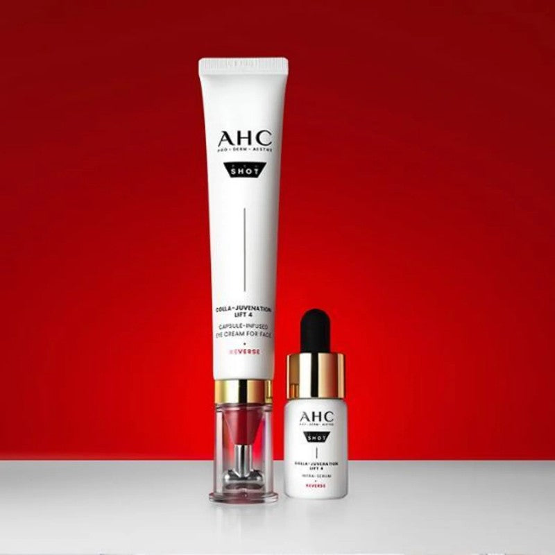 AHC逆龄活肤专用套装眼霜30ml+精华液10ml