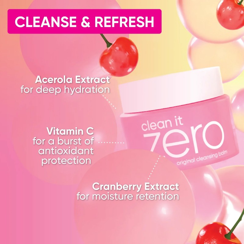 Banila Co Clean it Zero Cleansing Balm Kit  100ml + 3ml*12