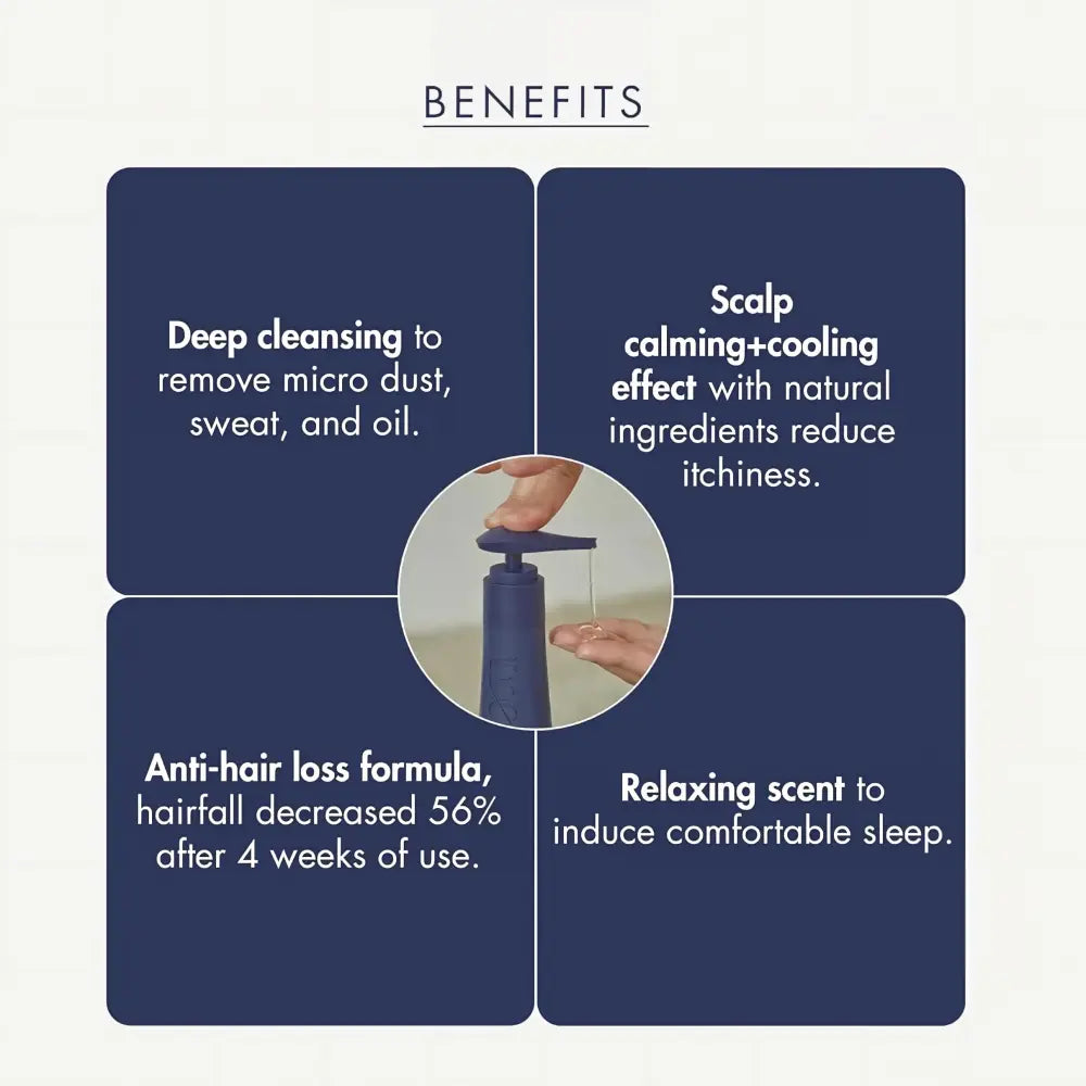 Treecell Night Collagen Shampoo #Midnight Forest 360ml (+Refill 360ml)