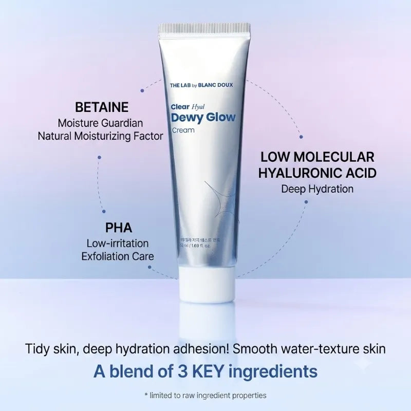 Daiso The Lab by Blanc Doux Clear Hyal Dewy Glow Cream 50ml
