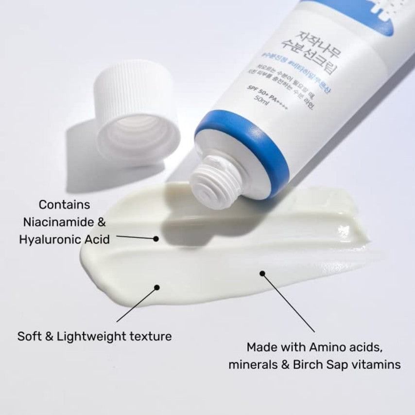 Round-Lab Birch Moisturizing Sunscreen SPF 50+ PA++++ 50ml