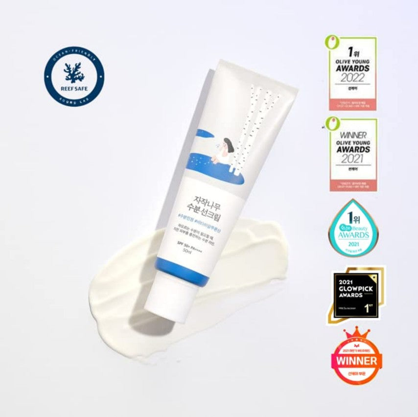 Round-Lab Birch Moisturizing Sunscreen SPF 50+ PA++++ 50ml