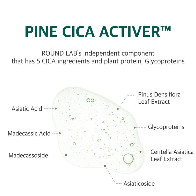 Round Lab Pine Tree Calming Cica Ampoule 30ml