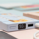 Kakao Friends Portable Retro Slim Cassette Auxiliary Battery 10000mAh