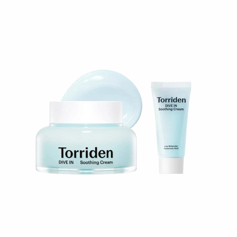 Torriden DIVE-IN Low Molecule Hyaluronic Acid Soothing Cream 100ml+20ml