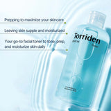 Torriden Dive In Low Molecular Hyaluronic Acid Toner 500ml (+Stretchable Cotton Pad 60pcs)