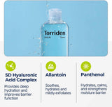 Torriden Dive In Low Molecular Hyaluronic Acid Toner 500ml (+Stretchable Cotton Pad 60pcs)