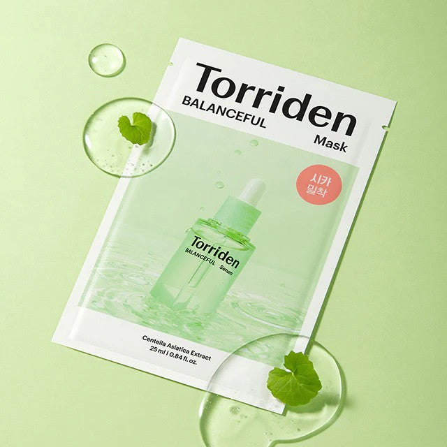 Torriden桃瑞丹积雪草面膜保湿修复平衡 10片