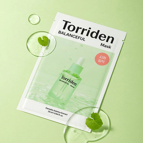 Torriden桃瑞丹积雪草面膜保湿修复平衡 10片