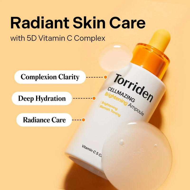 Torriden Cellmazing Vita C Brightening Ampoule 30ml+10ml