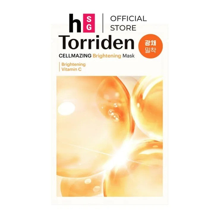 Torriden桃瑞丹维C提亮面膜保湿焕白 10枚