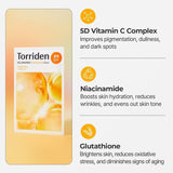 Torriden桃瑞丹维C提亮面膜保湿焕白 10枚