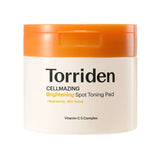 Torriden Cellmazing Brightening Spot Toning Pad 70pcs