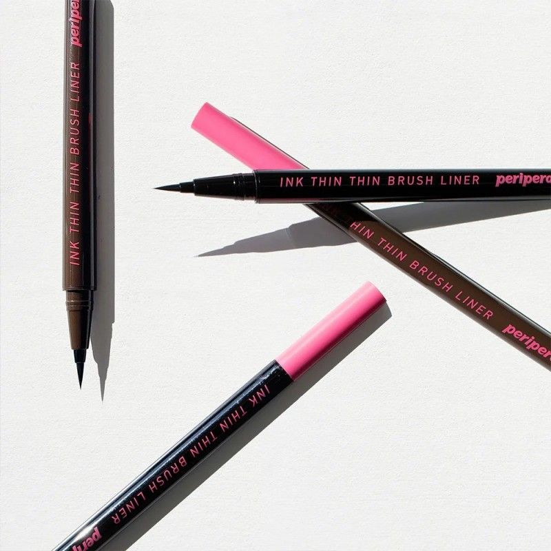 Peripera Ink Thin Thin Brush Liner #02 Brown Film