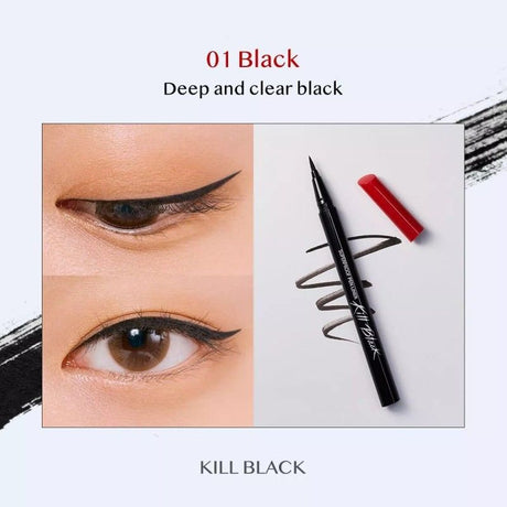Clio Waterproof Liquid Pen Liner #01 BLACK