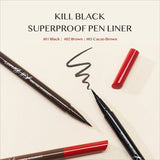 Clio Waterproof Pen Liquid Eye Liner #02 Brown