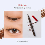 Clio Waterproof Pen Liquid Eye Liner #02 Brown